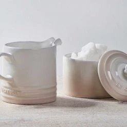 Le Creuset Stoneware Cream & Sugar Set Le Creuset Coffee & Tea