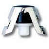 Other Super-Seal Champagne Stopper Nickel Plated - Black Wine Preservation