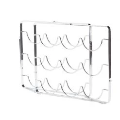 Oenophilia Swell 9 Bottle Chrome Wine Rack Wine Racks & Holders 5 Oenophilia Swell 9 Bottle Chrome Wine Rack Wine Racks & Holders