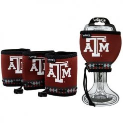 Wine Woozie Woozie Team Texas A&M Party Pack Wine Glass Accessories