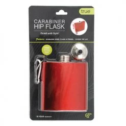 True Fabrications Carabiner Hip Flask - 6 Oz Flasks 5 True Fabrications Carabiner Hip Flask - 6 Oz Flasks