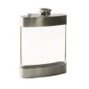 True Fabrications Clear Flask - 6 Oz