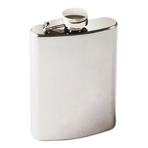 True Fabrications Stainless Steel Flask - 4 Oz 1 True Fabrications Stainless Steel Flask - 4 Oz
