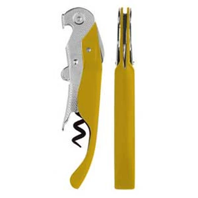 Pulltex Pulltap's PullParrot Corkscrew - Yellow Waiter Style Corkscrews 1 Pulltex Pulltap's PullParrot Corkscrew - Yellow Waiter Style Corkscrews