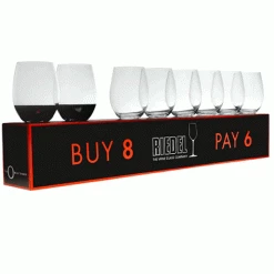 Riedel "O" Series Glasses Riedel "O" 6+2 Cabernet / Merlot Tumbler Set