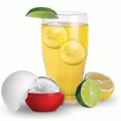 Champagne Buckets/Wine Chillers Final Touch Jumbo Ice Ball Silicone Molds - Pack Of 2