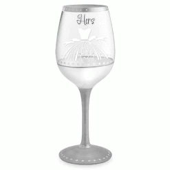 Epic Products Hers Hand-Decorated Wine Glass