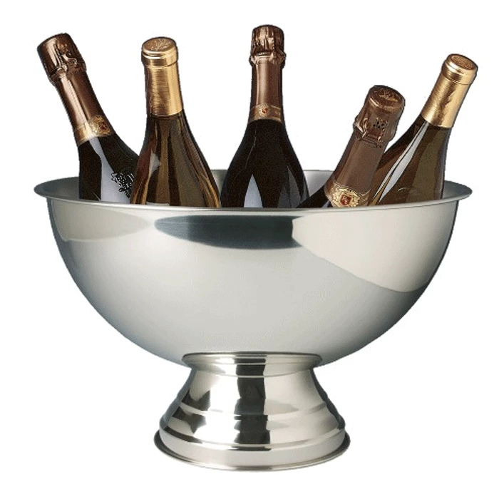 Other Champagne Buckets/Wine Chillers Majordomo Catering Bowl S/S Pedestal Base 13 Qt. 1 Other Champagne Buckets/Wine Chillers Majordomo Catering Bowl S/S Pedestal Base 13 Qt.