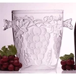 Other Embossed Grape Acrylic Wine Bucket