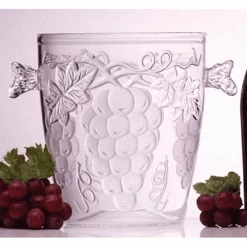 Other Embossed Grape Acrylic Wine Bucket