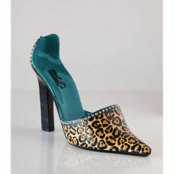 Other Leopard High Heel Wine Bottle Holder