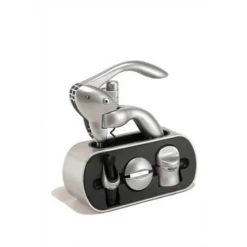 Metrokane Houdini 5-piece Wine Tool Stand - Silver