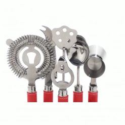 Metrokane VIP Bar Tool Set - Red Bar/Cocktail Sets