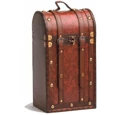 True Fabrications 2-Bottle Treasure Island Antique Box Wine Carry Bags