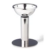 Other Splay Silver Plated Wine Decanter Funnel With Stand