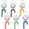 Epic Products Candy Canes Suction Cup Wine Glass Charms Wine Glass Accessories