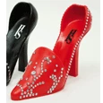Other Resin High Heel Wine Bottle Holder - Red