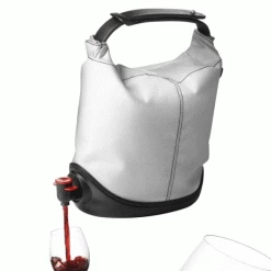 Menu White Baggy Winecoat Wine Carry Bags