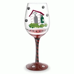 Epic Products Fetch Me My Wine Hand-Decorated Wine Glass