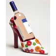 Other Floral Splash Resin High Heel Shoe Bottle Holder