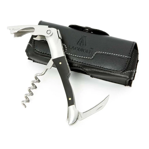 Laguiole Black Waiter Corkscrew 1 Laguiole Black Waiter Corkscrew