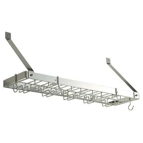 Rogar Bright Chrome Steel Single Wine Rack Wine Racks & Holders 1 Rogar Bright Chrome Steel Single Wine Rack Wine Racks & Holders