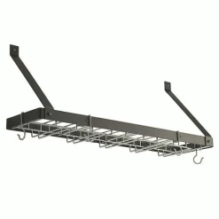 Wine Racks & Holders Rogar Black Steel Single Wine Rack