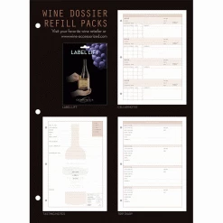 Oenophilia Wine Dossier Binder