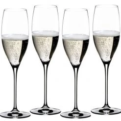 Riedel Vinum Champagne Pay 3 Get 4 Value Gift Pack (Set Of 4)