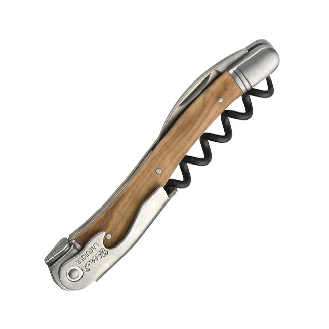 Chateau Laguiole Corkscrew Olive Wood Waiter Style Corkscrews 1 Chateau Laguiole Corkscrew Olive Wood Waiter Style Corkscrews