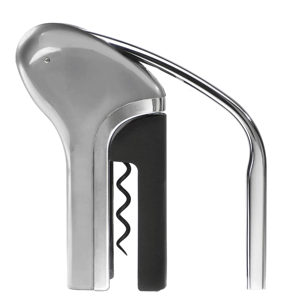 Metrokane Vertical Houdini Corkscrew - Silver 1 Metrokane Vertical Houdini Corkscrew - Silver