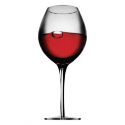Metrokane Houdini Burgundy Wine Glasses (Set Of 4) Metrokane Glassware