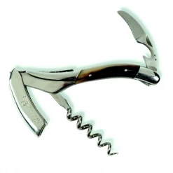 Laguiole En Aubrac - Brown Horn Corkscrew Waiter Style Corkscrews