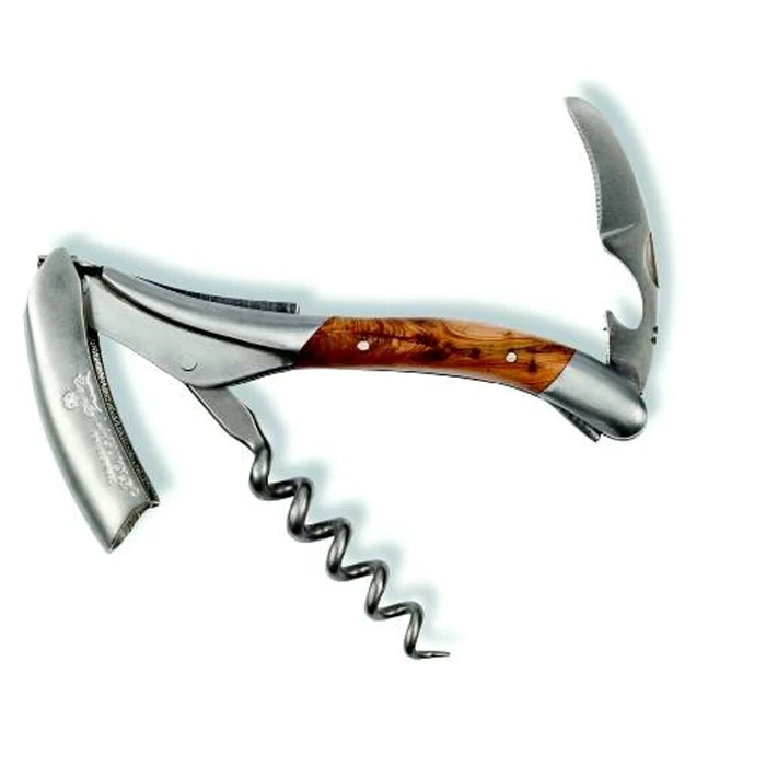Laguiole En Aubrac - Juniper Wood Corkscrew Waiter Style Corkscrews 3 Laguiole En Aubrac - Juniper Wood Corkscrew Waiter Style Corkscrews