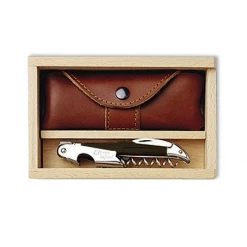 Cepage Laguiole Waiter's Corkscrew Set - Black