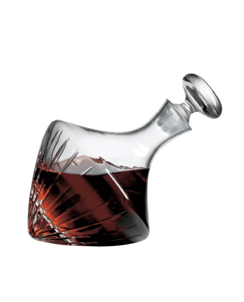 Ravenscroft Crystal Ravenscroft Crystal Wine Decanters Ravenscroft Beveled Orbital Decanter 1 Ravenscroft Crystal Ravenscroft Crystal Wine Decanters Ravenscroft Beveled Orbital Decanter