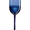 Ravenscroft Crystal Ravenscroft Crystal Classic Collection Ravenscroft Classic Cobalt Blue Long Stem Water Glasses (Set Of 4)