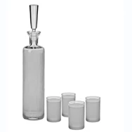 Ravenscroft Crystal Ravenscroft Vodka Decanter Set (Set Of 5) Ravenscroft Crystal Classic Collection