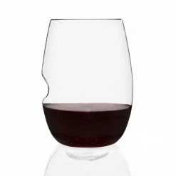 GoVino Top Rack Series Shatterproof Stemless Glasses, Dishwasher Safe, Set Of 4