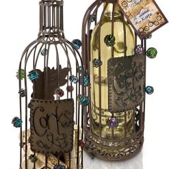Epic Products Wine Bottle Cork Cage 7 Epic Products Wine Bottle Cork Cage