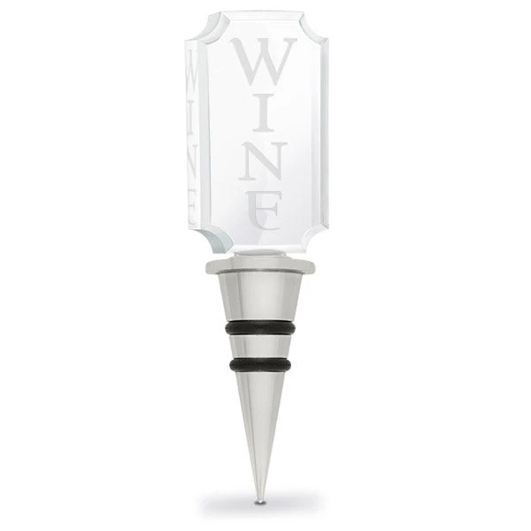 Epic Products Wine Etched Acrylic Bottle Stopper Wine Bottle Stoppers 1 Epic Products Wine Etched Acrylic Bottle Stopper Wine Bottle Stoppers