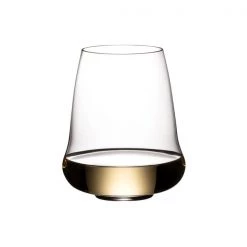 Riedel Winewings Riesling / Champagne Stemless Wine Glasses - Set Of 2 Riedel Winewings Glasses
