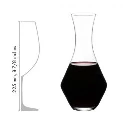 Riedel Winewings Glasses Riedel Winewings Cabernet Stemless Wine Glasses Set Of 4 + Merlot Decanter